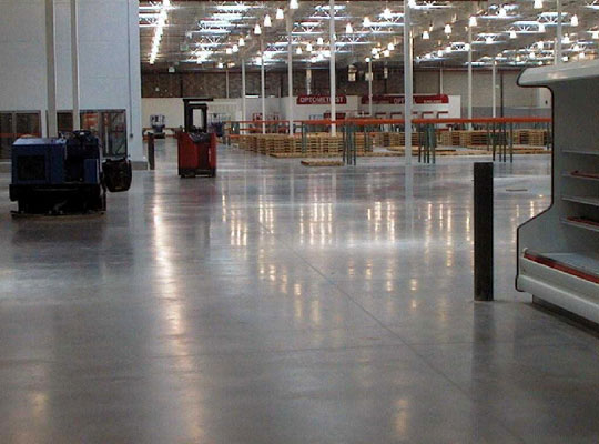 金刚砂地坪的施工环境要求