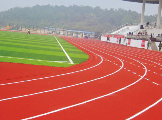 塑胶跑道施工：塑胶跑道出现破损怎么办？